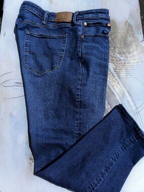 Women's blue denim jeans